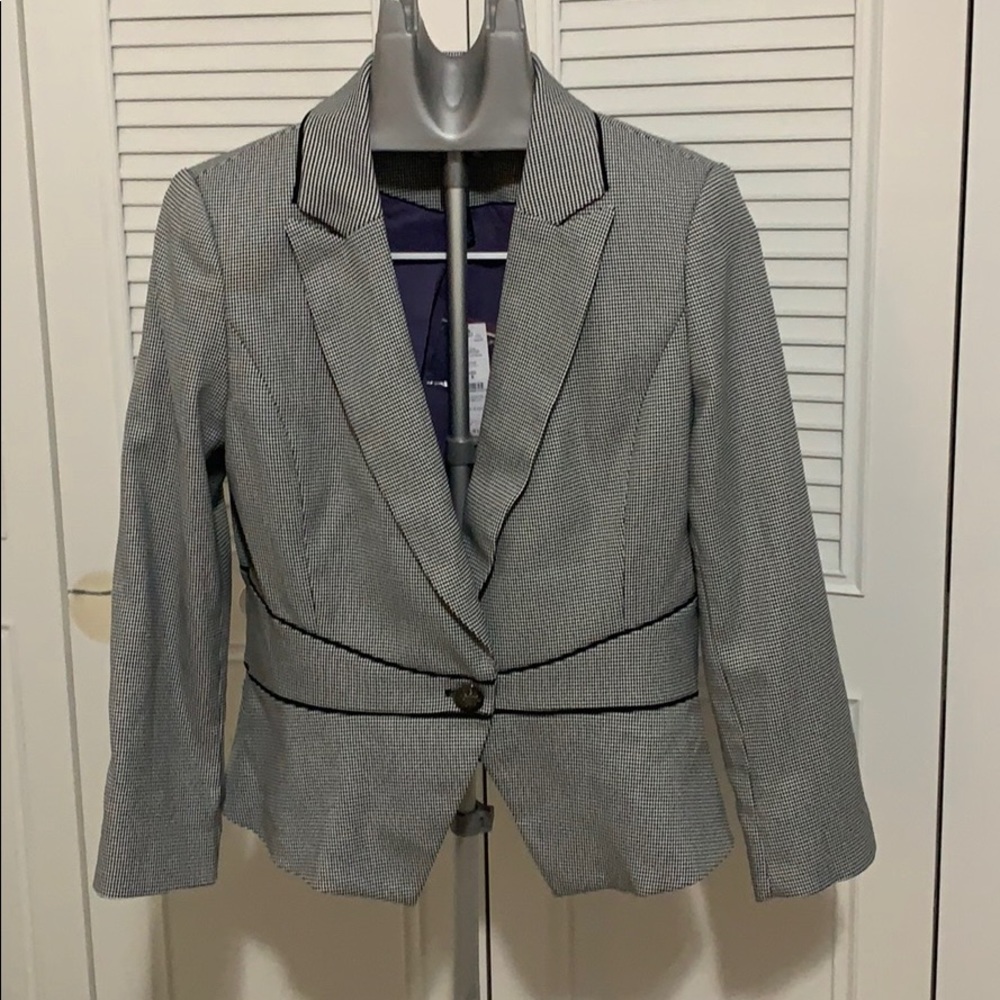 Houndstooth Blazer